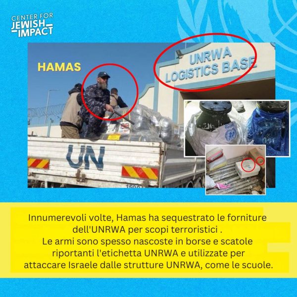 I senza vergogna dell’Unrwa