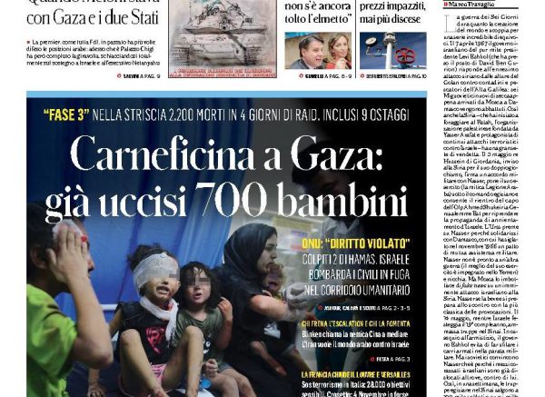 L’antisemitismo e i titoli distorti del “Fatto”