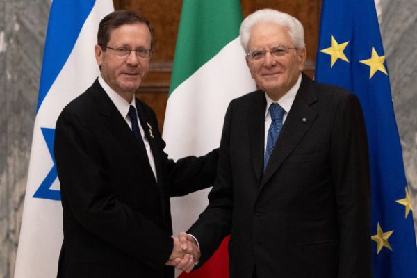 Il presidente israeliano Herzog è a Roma